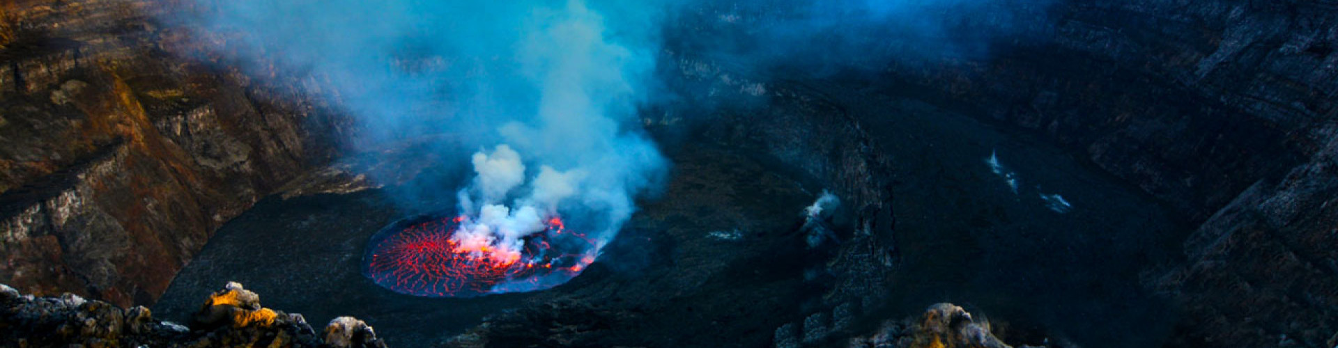 nyiragongo in DR Congo